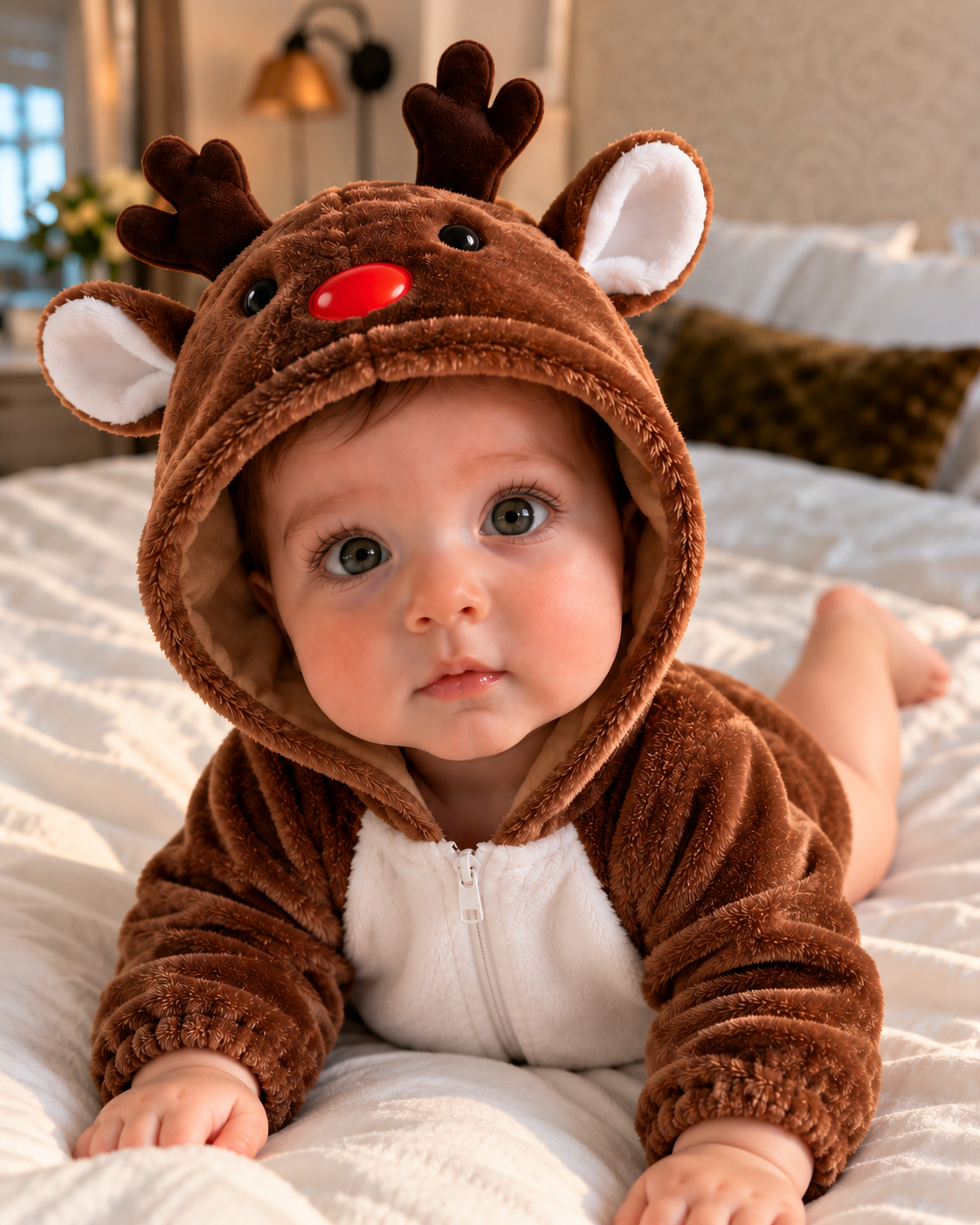 pyjama pour bébé motif renne
