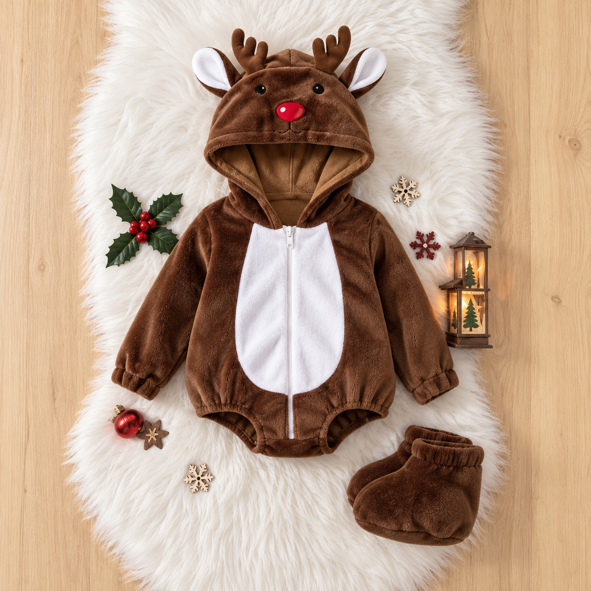 pyjama pour bébé motif renne